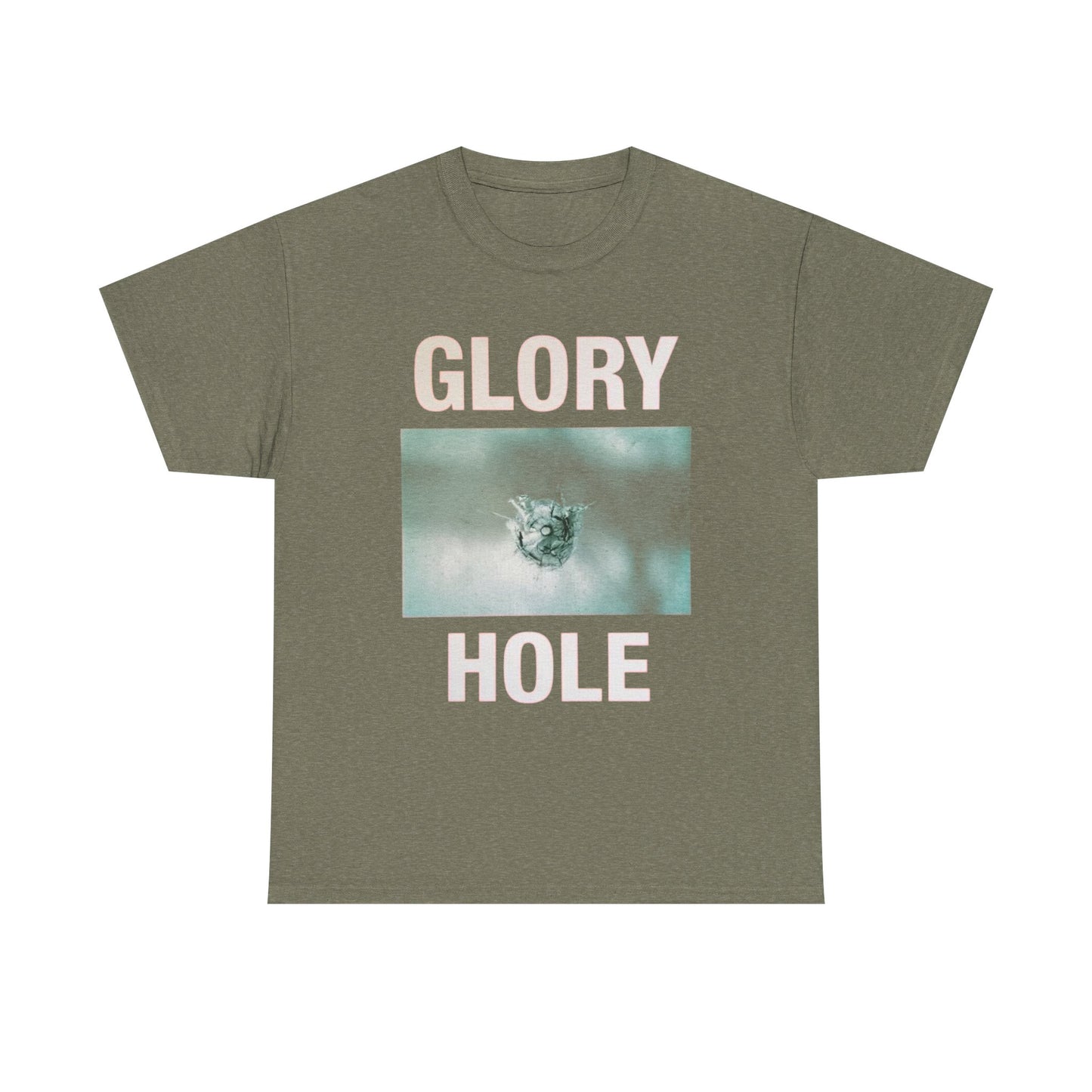 Glory Hole Graphic T Shirt Unisex Heavy Cotton Tee Gift New
