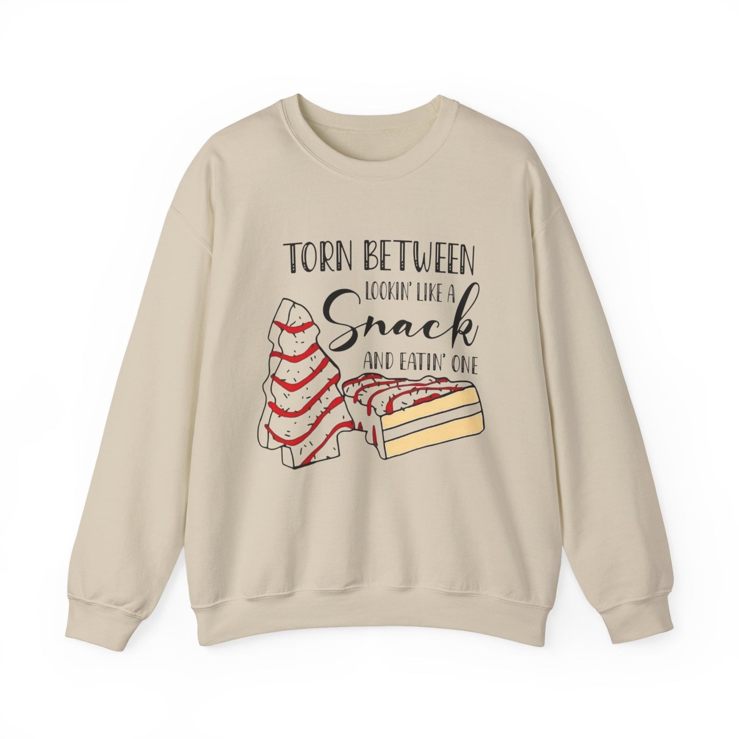 Little Debbie Christmas Cakes Sweater NEW Unisex Heavy Blend Crewneck Sweatshirt