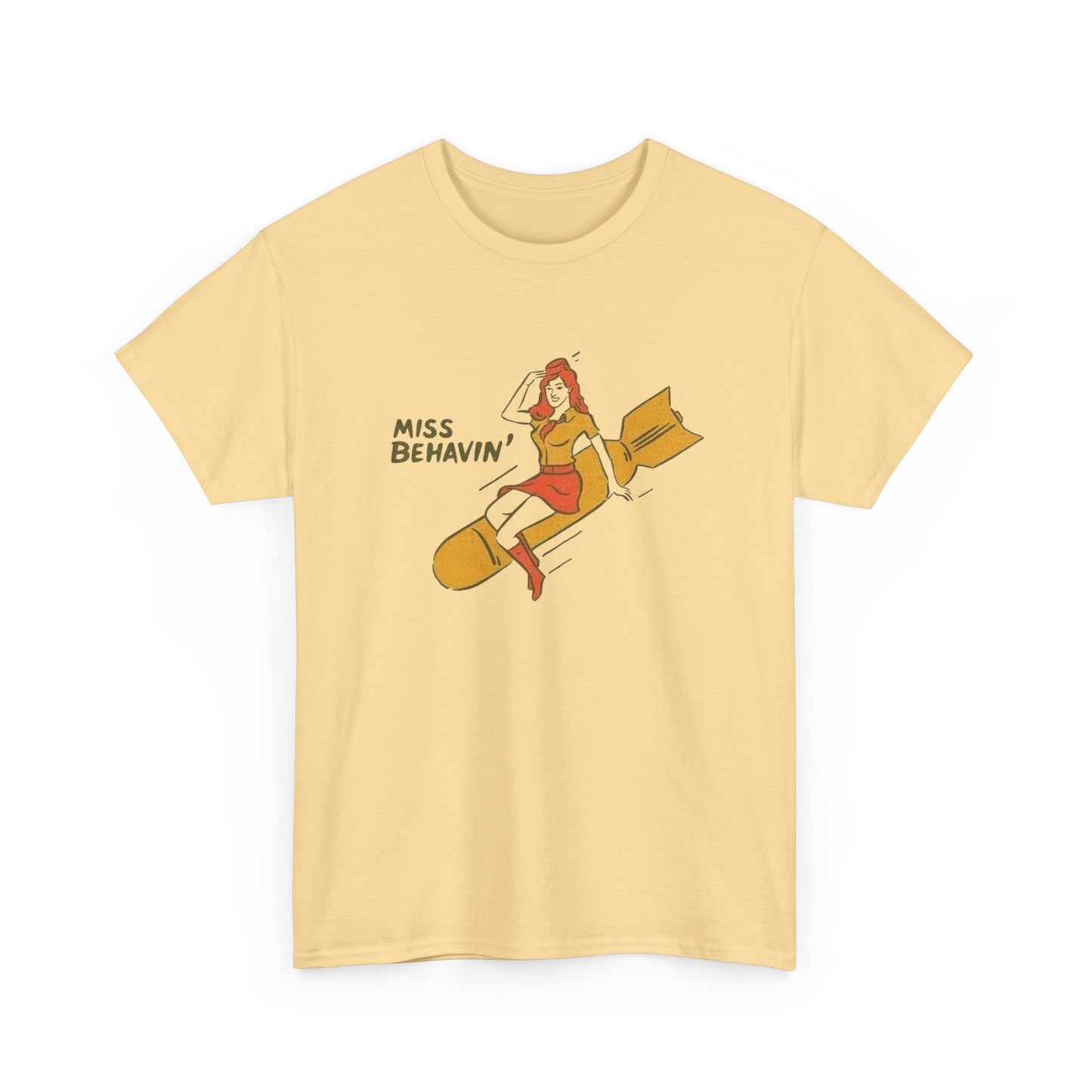 Miss Behaving Graphic T Shirt Adult NEW