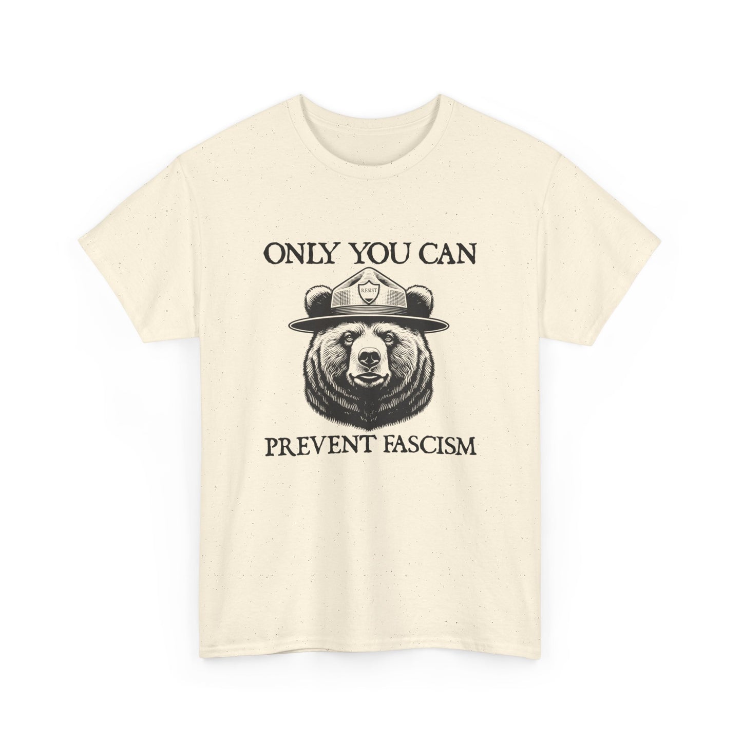 Only You Can Prevent Fascism Graphic T Shirt Unisex Heavy Cotton Tee