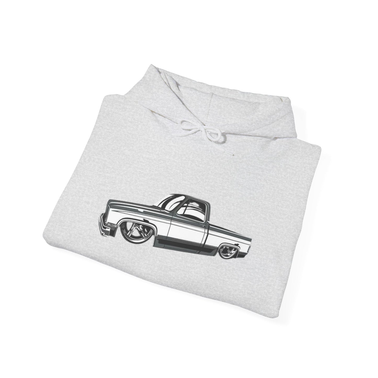 Retro Chevy C10 Classic Pickup Graphic Hoodie NEW Unisex Heavy Hooded Sweatshirt