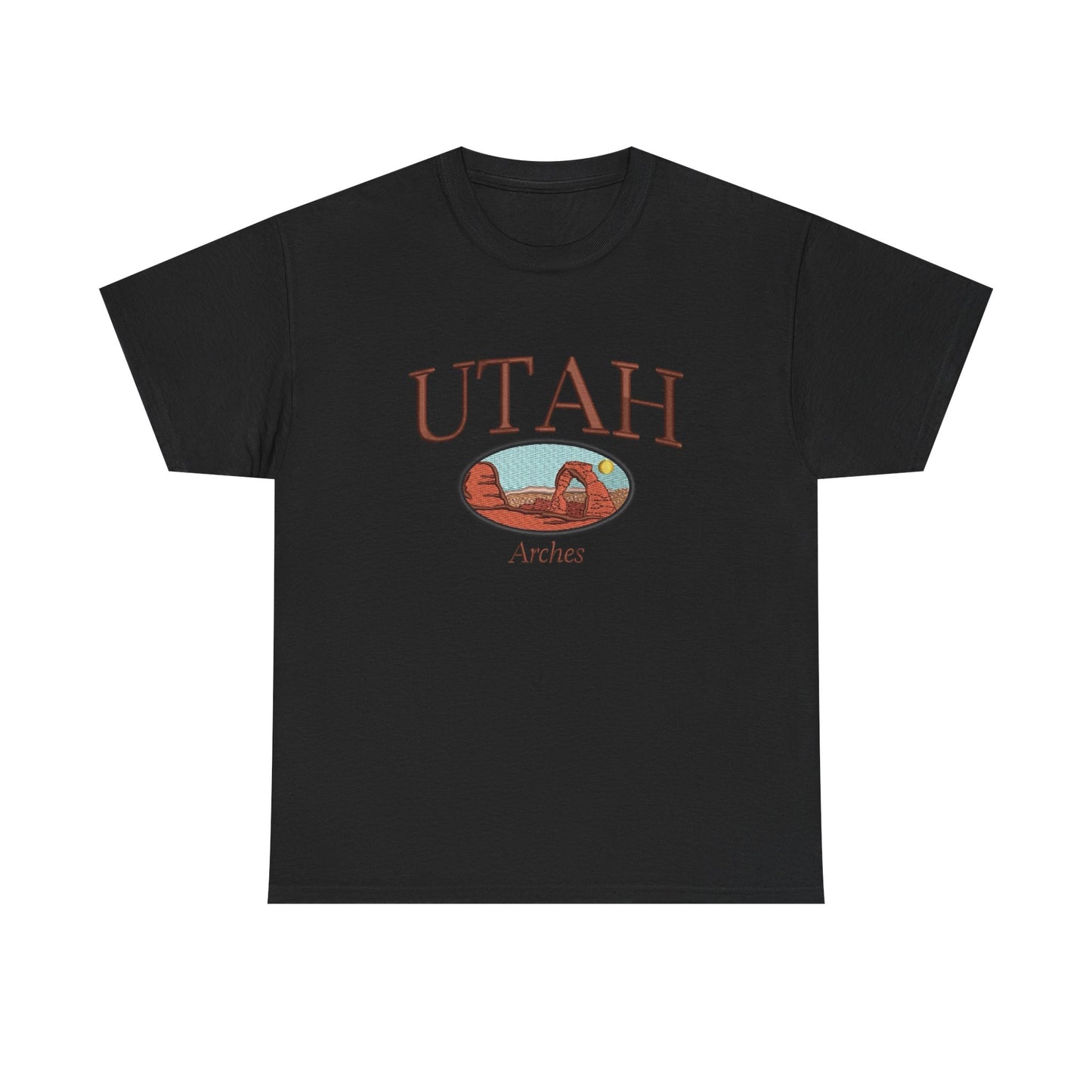 Utah Arches Graphic T Shirt NEW Unisex Heavy Cotton Tee