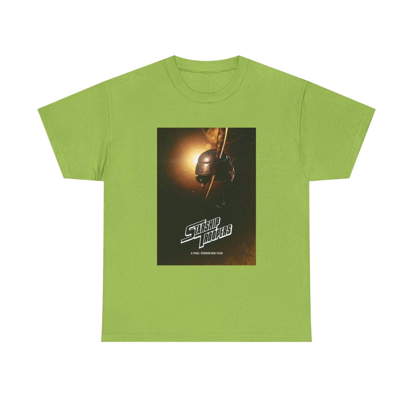 StarShip Troopers Tshirt Retro Action Movie Vintage Unisex Heavy Cotton Tee