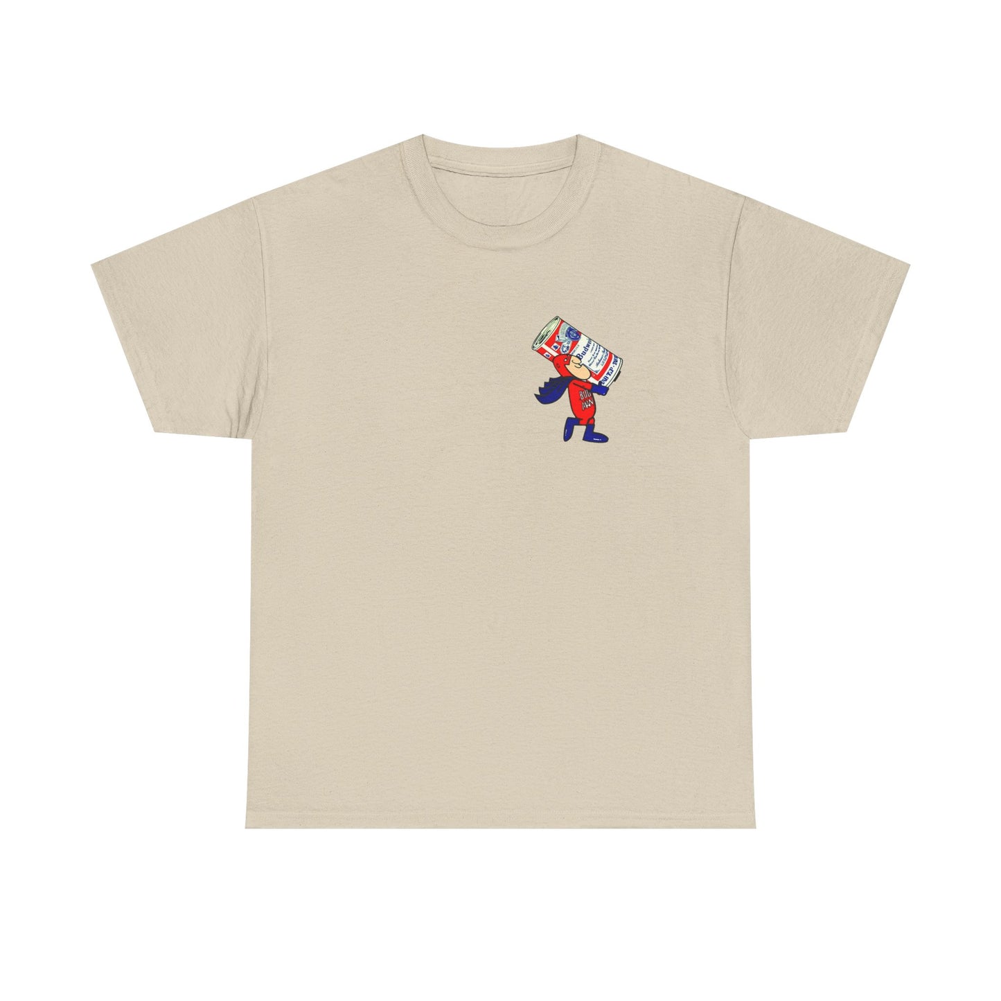 Budman Vintage Beer Graphic T Shirt Unisex Heavy Cotton Tee