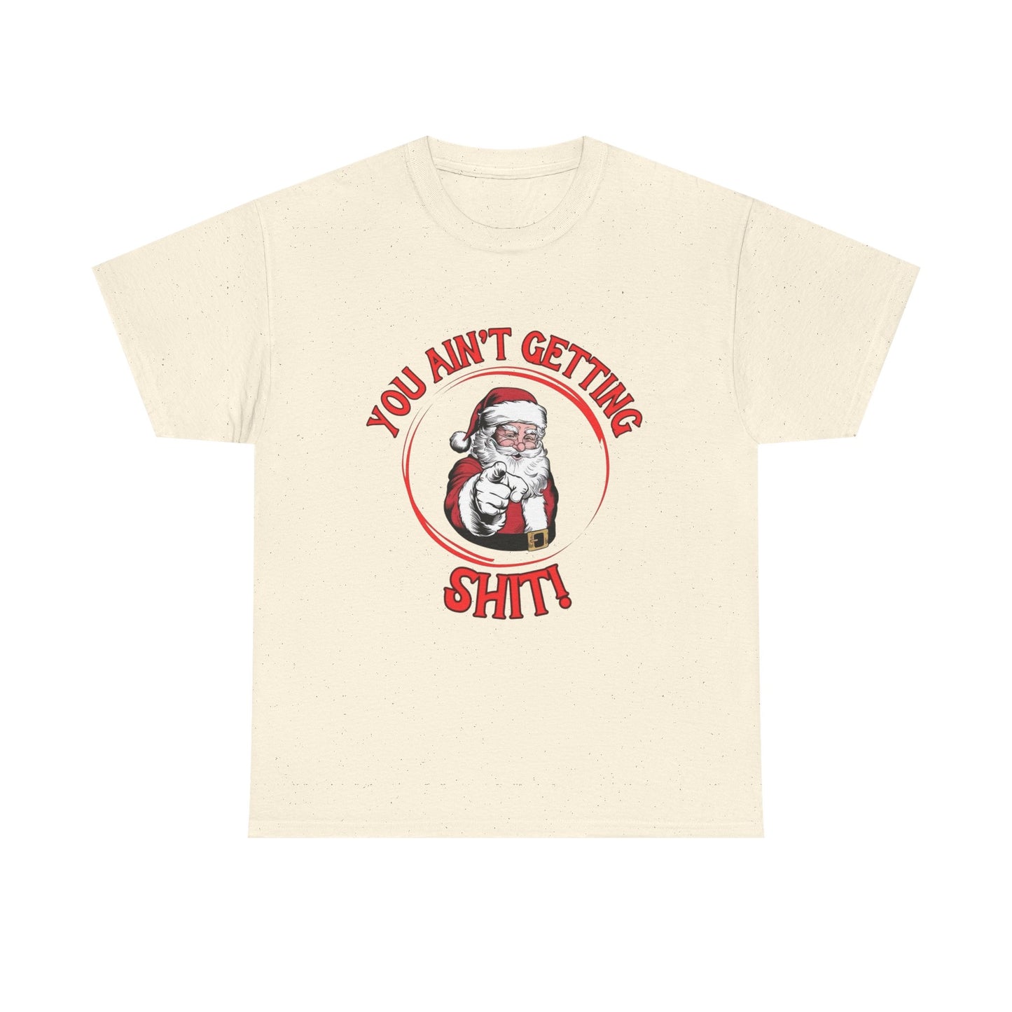 Funny Santa Jokes Graphic T Shirt Unisex NEW Heavy Cotton Tee