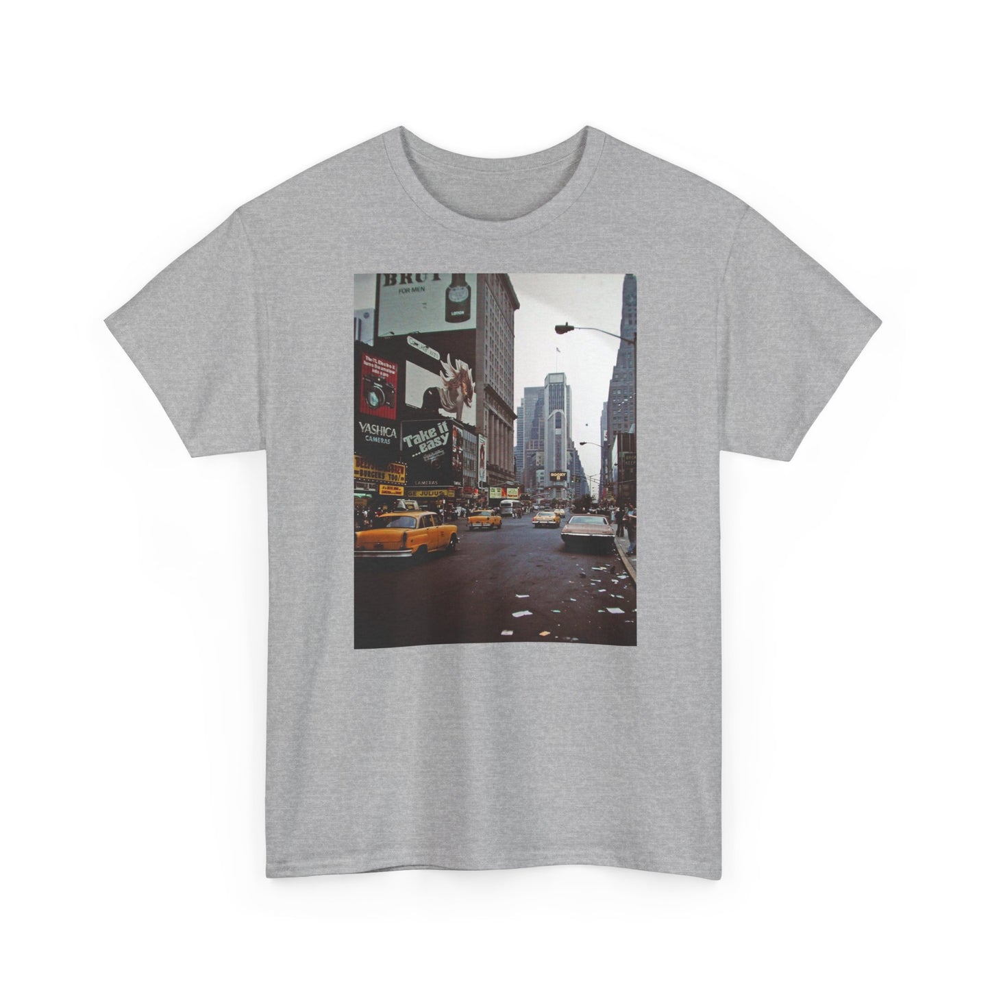 New York retro vintage supreme style Heavy Cotton Tee