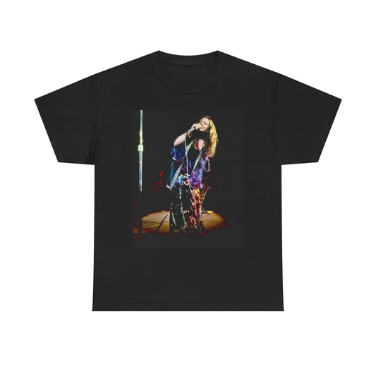 Janis Joplin Stage Photo T Shirt BRAND NEW Apparel Unisex Graphic Tee USA