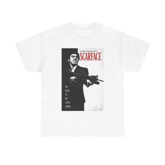 Scarface T-shirt vintage Miami Florida retro 90s graphic Unisex Heavy Cotton Tee