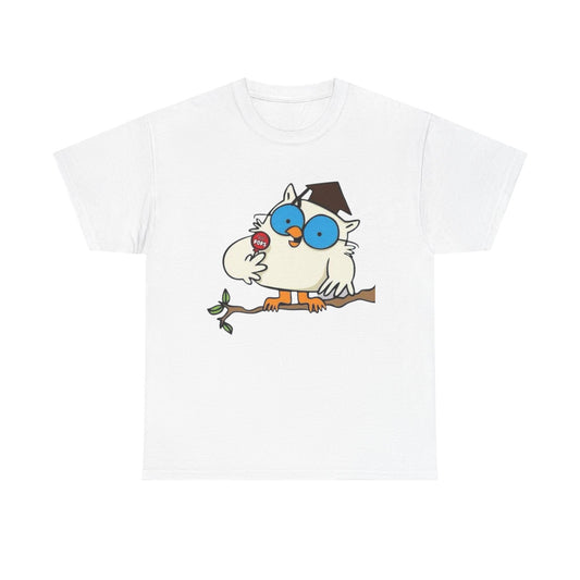 Tootsie Pop Owl Vintage Graphic T Shirt NEW S-5XL Unisex Heavy Cotton Tee