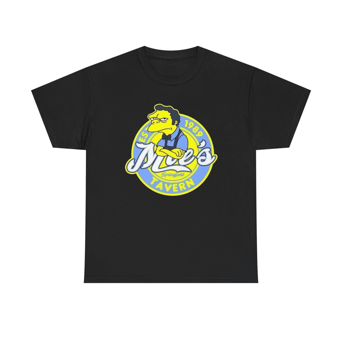 Moe's Tavern Vintage Funny Graphic T Shirt NEW Heavy Cotton Tee