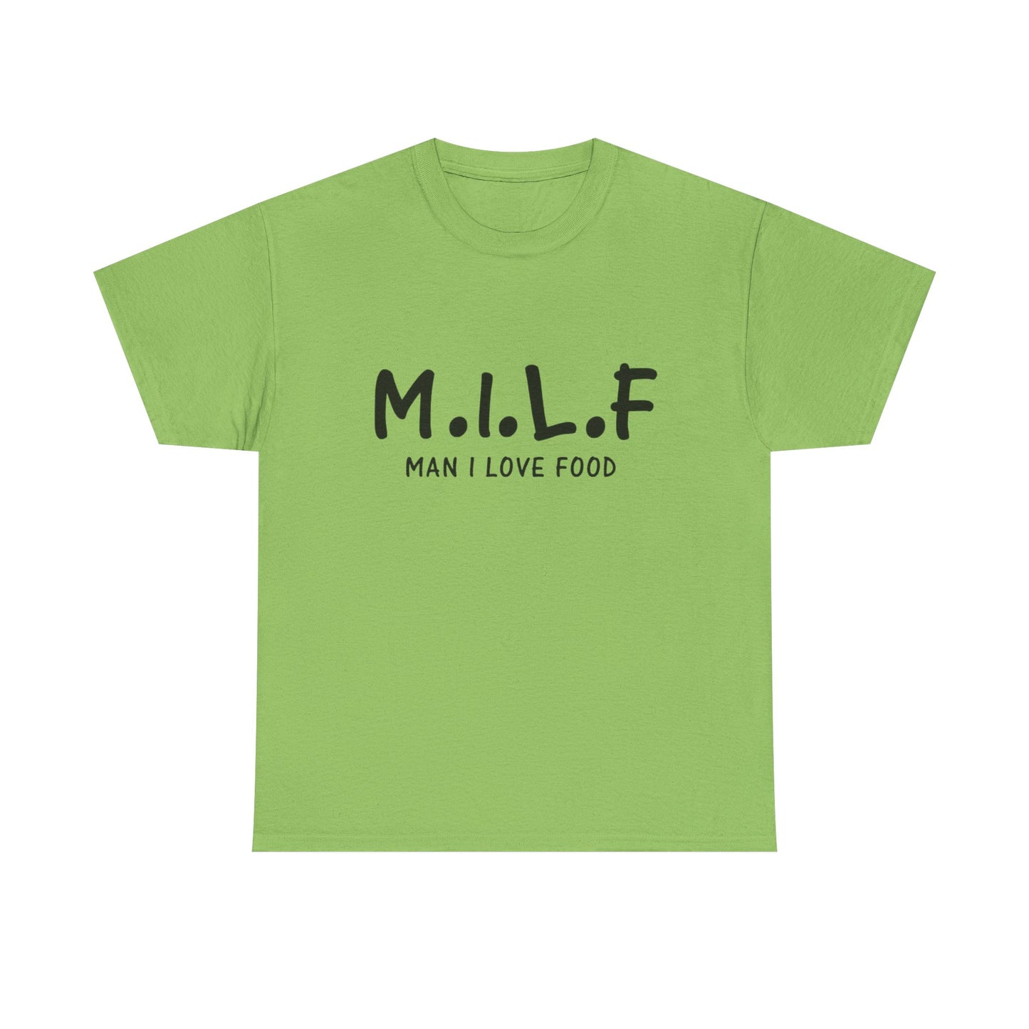 MILF Funny Food Jokes Graphic T Shirt NEW ADULT Unisex Heavy Cotton Tee