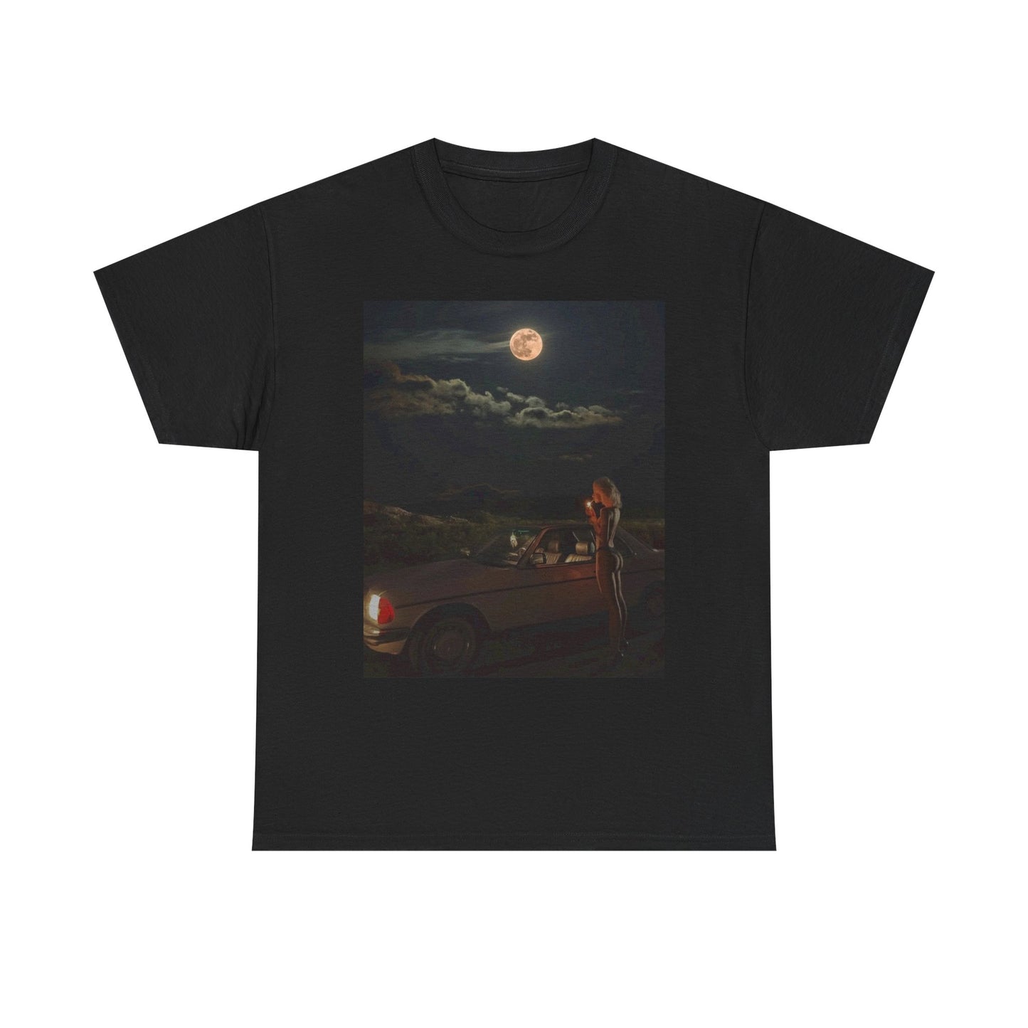 Vintage Mercedes Model Graphic T-Shirt Unisex Heavy Cotton Tee