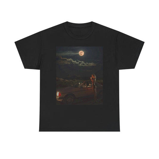 Vintage Mercedes Model Graphic T-Shirt Unisex Heavy Cotton Tee