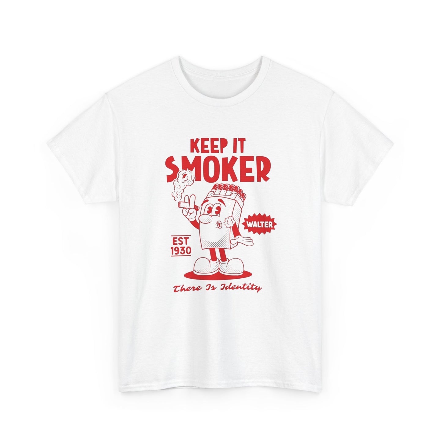 Keep It Smoker Graphic T Shirt Unisex Heavy Cotton Tee