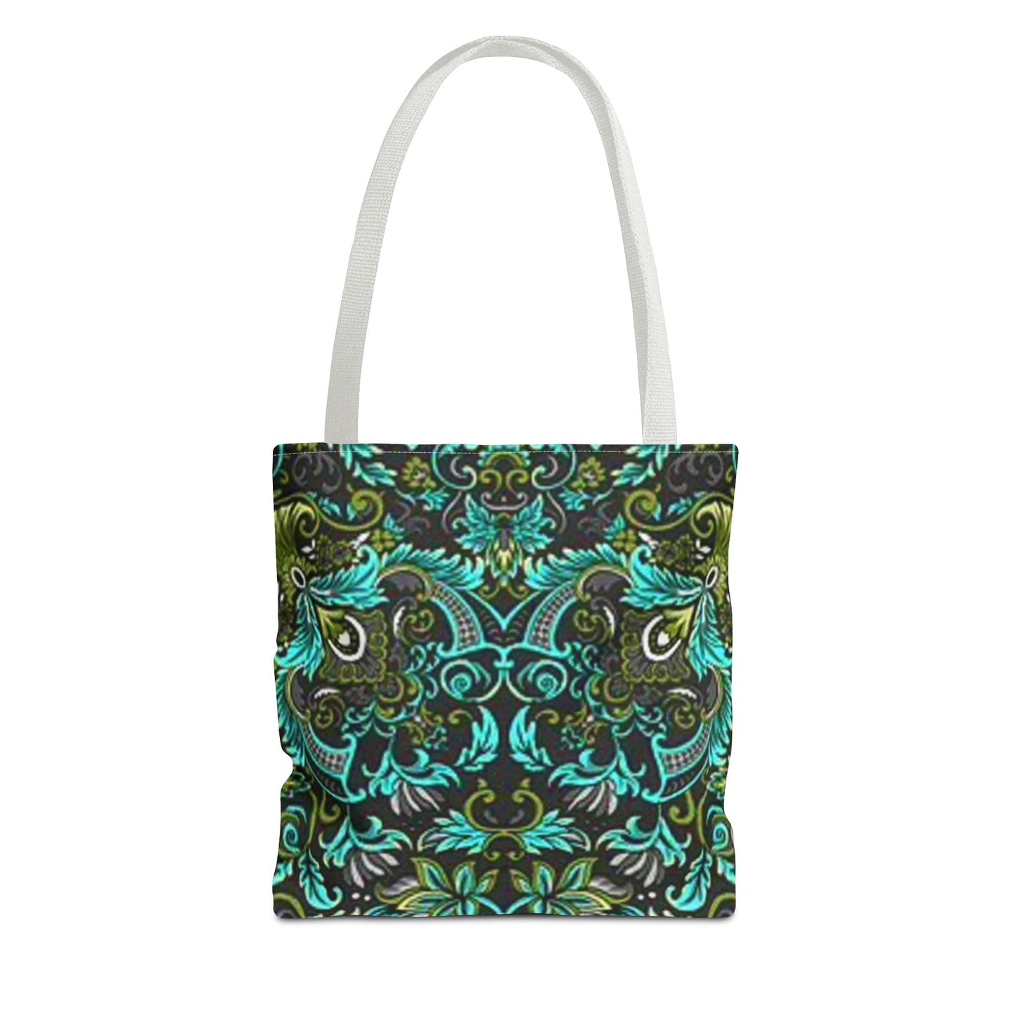 Multi Color BRAND NEW MODERN Black And Green Tote Bag (AOP)