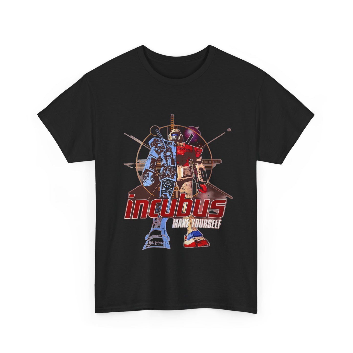 Incubus T-shirt vintage rock band retro metal Unisex Heavy Cotton Tee
