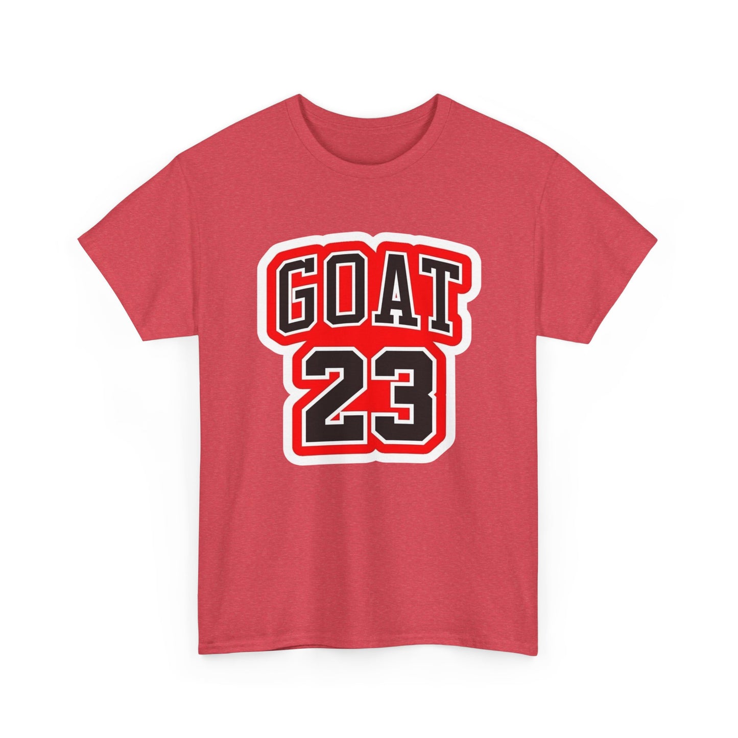 GOAT Jordan 23 Basketball Graphic T Shirt NEW Unisex Heavy Cotton Tee