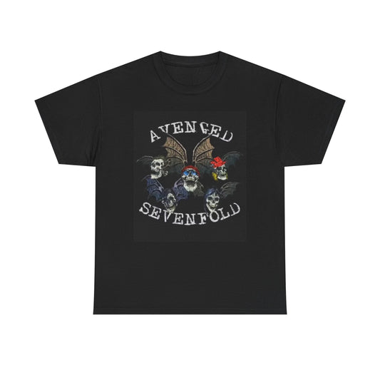 Avenged Sevenfold Graphic T Shirt Retro Metal Merch Unisex Heavy Cotton Tee