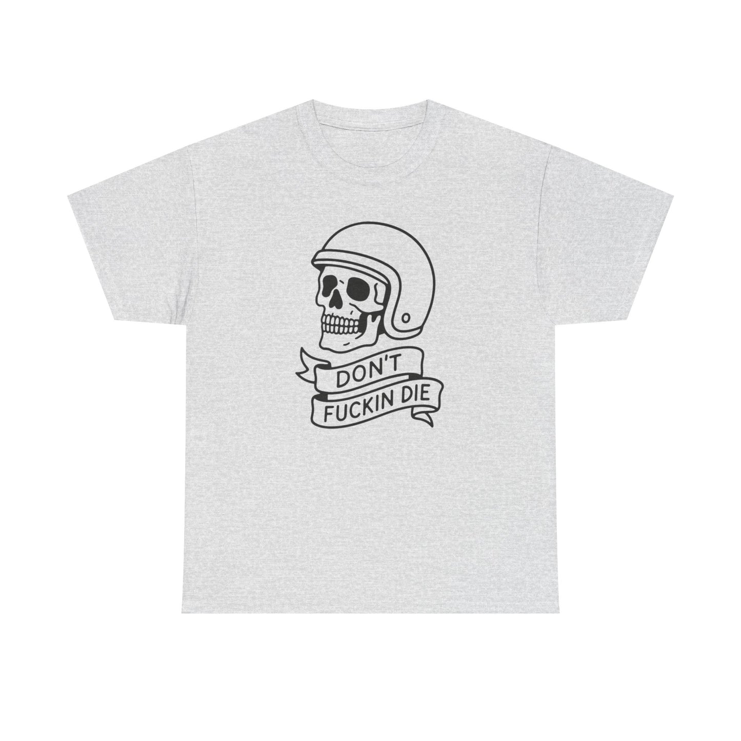 Don't Die Motorcycles Vintage Graphic T Shirt S-5XL NEW Unisex Heavy Cotton Tee