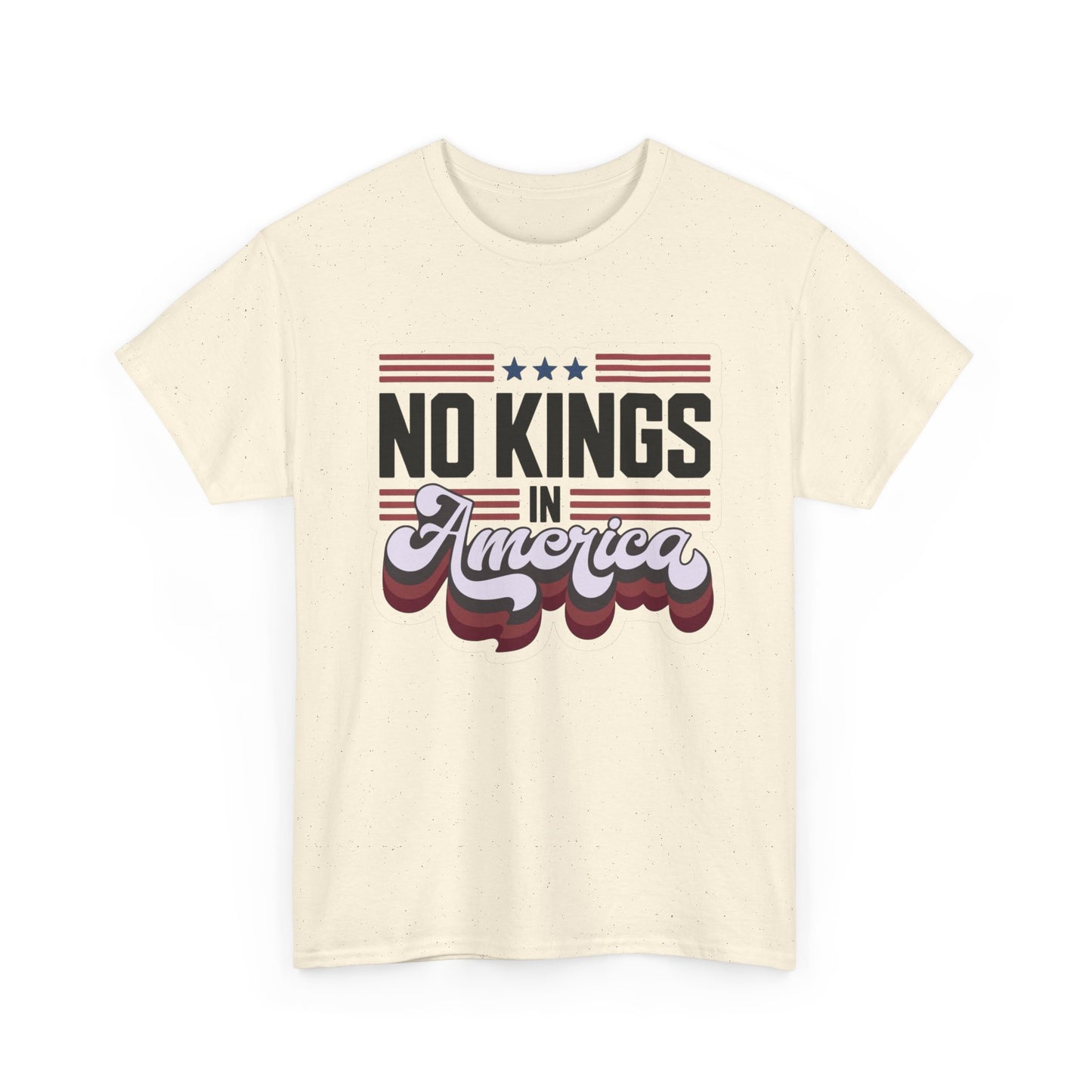 No Kings In America Graphic T Shirt NEW ADULT Tee