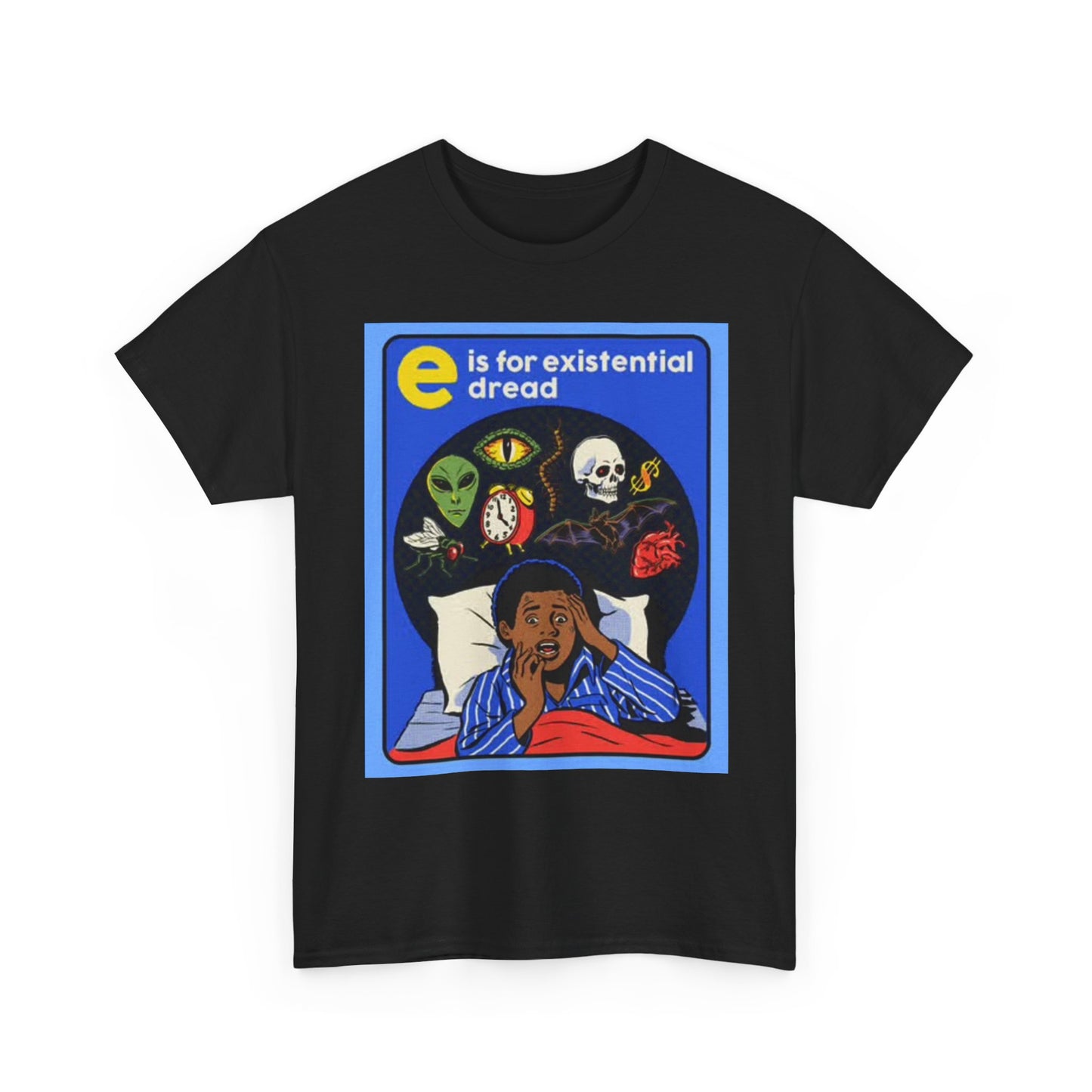 Extensional Dread Funny 70s Art Shirt Poster Unisex Heavy Cotton Tee