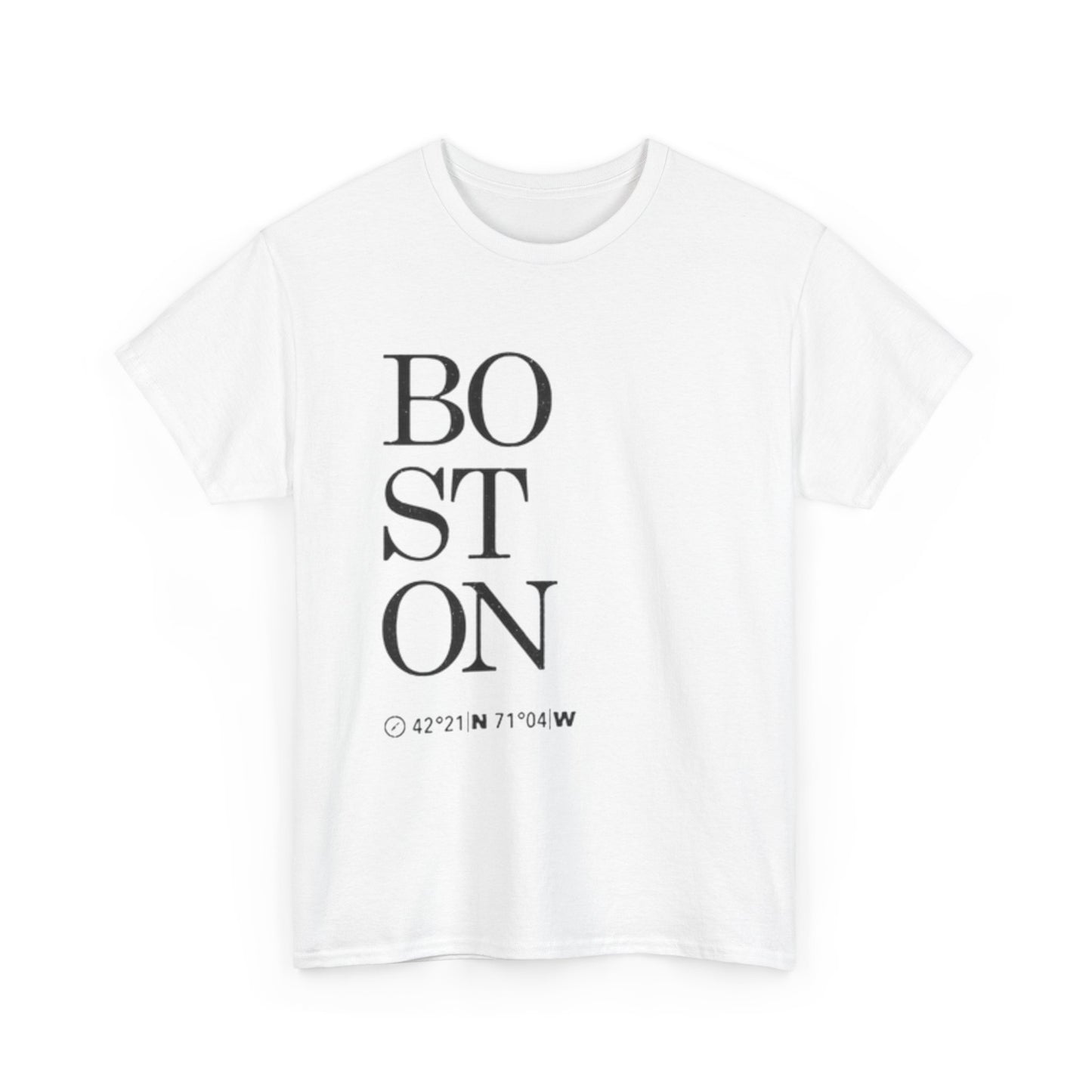 Boston Modern Classic Graphic T Shirt Unisex NEW Heavy Cotton Tee