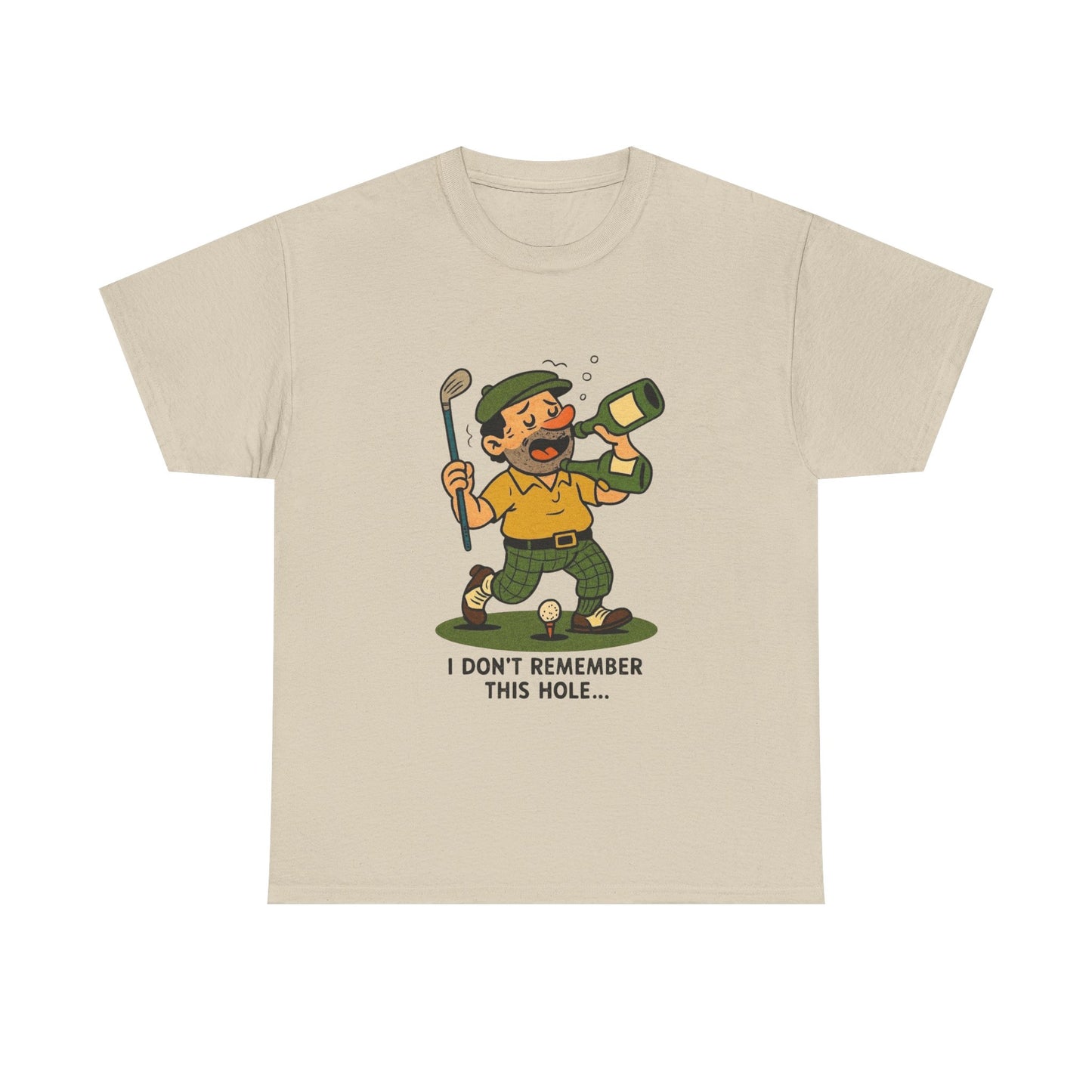 Funny Golfing Drunk Graphic T Shirt ADULT NEW