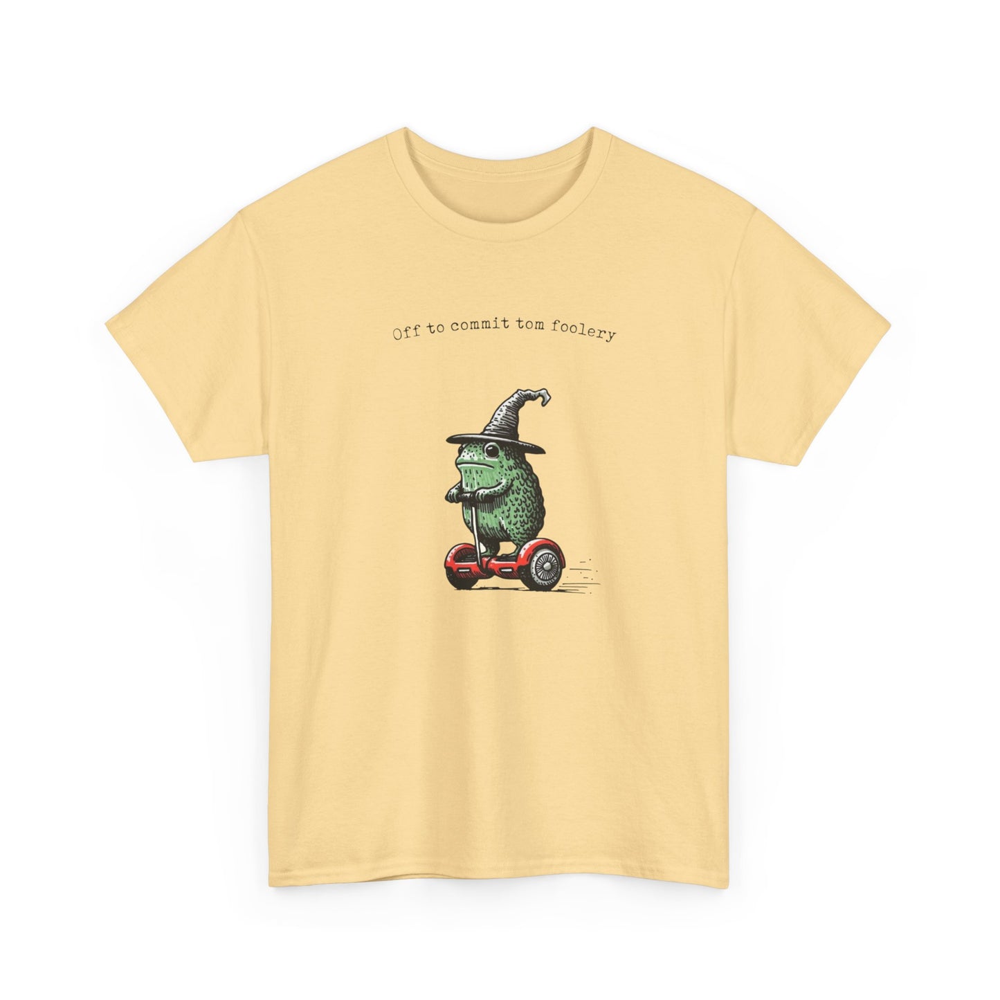 Off To Commit Tomfoolery Graphic T-Shirt Men's Women's Heavy Cotton Tee NEW GIFT