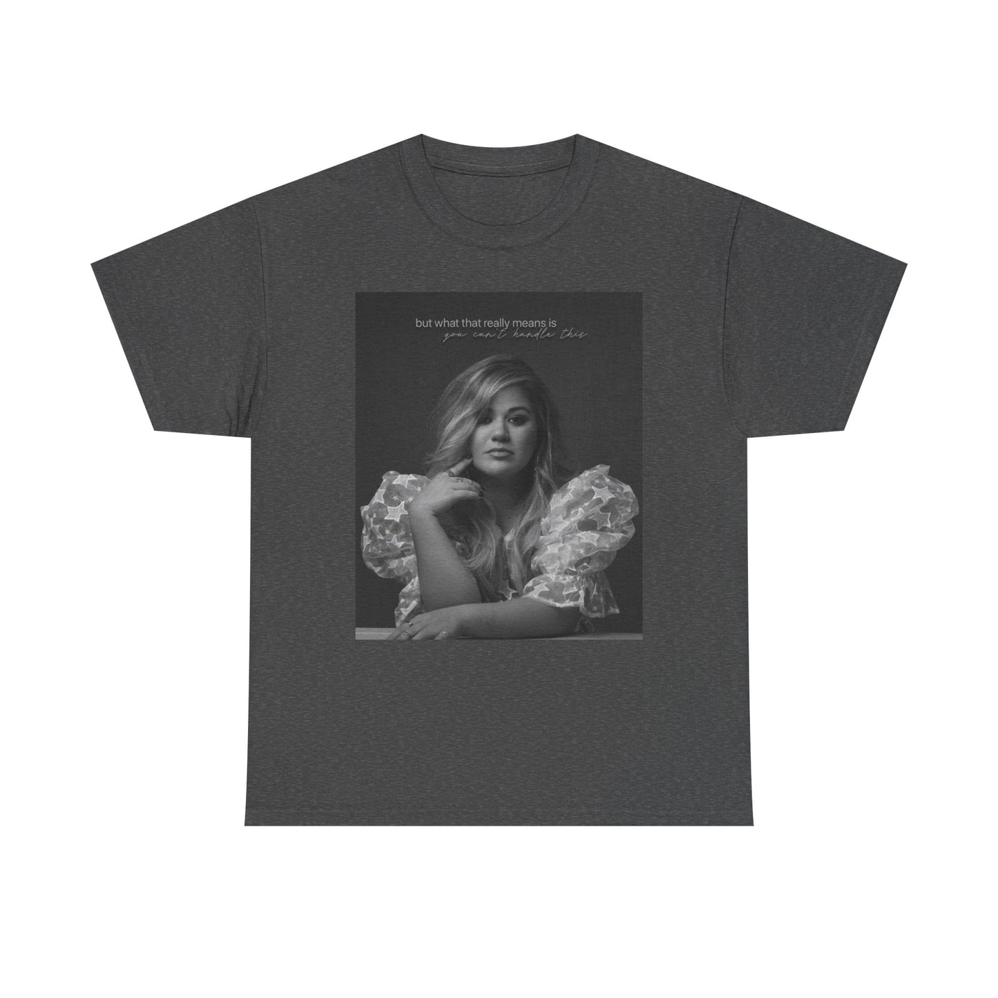 Kelly Clarkson T shirt Retro Poster Pop Music Unisex Heavy Cotton Tee