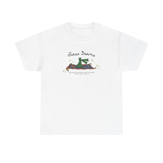 Glass Beams Vintage Graphic T-Shirt Unisex Heavy Cotton Tee