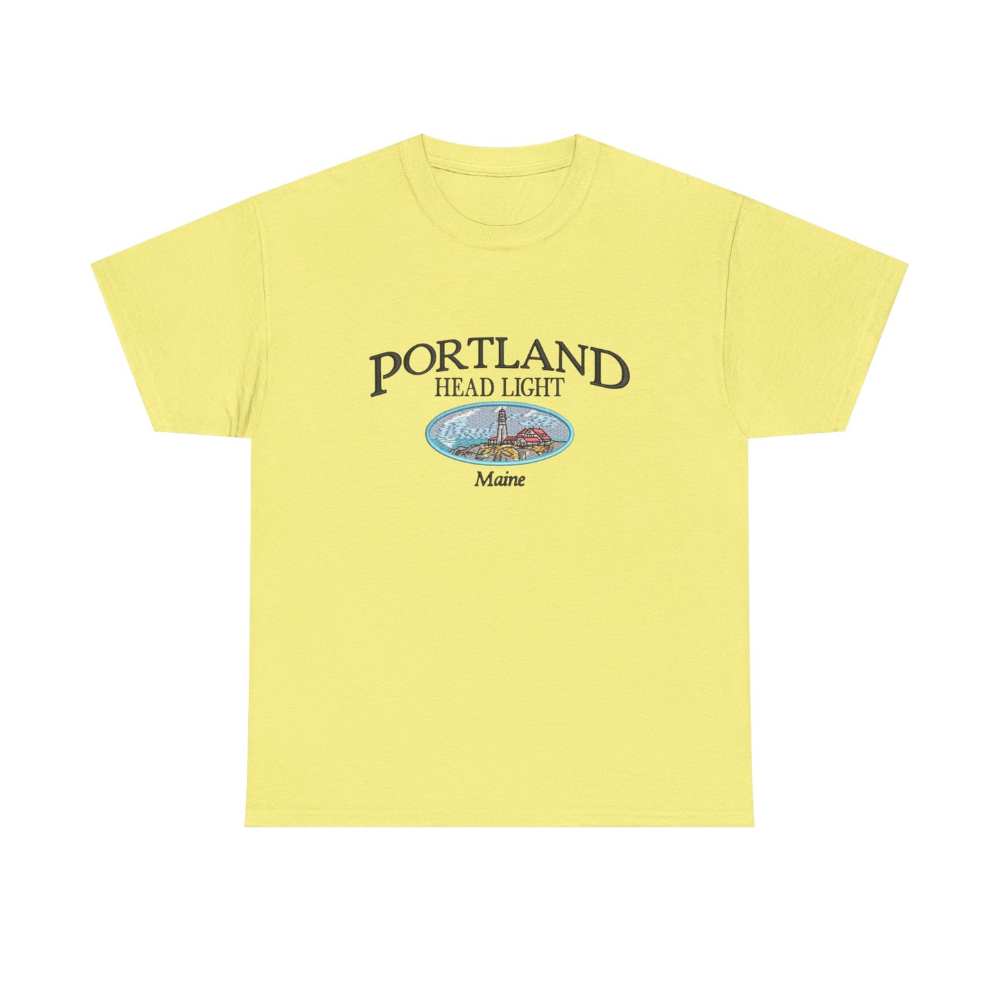 Portland Maine Graphic T Shirt NEW Unisex Heavy Cotton Tee