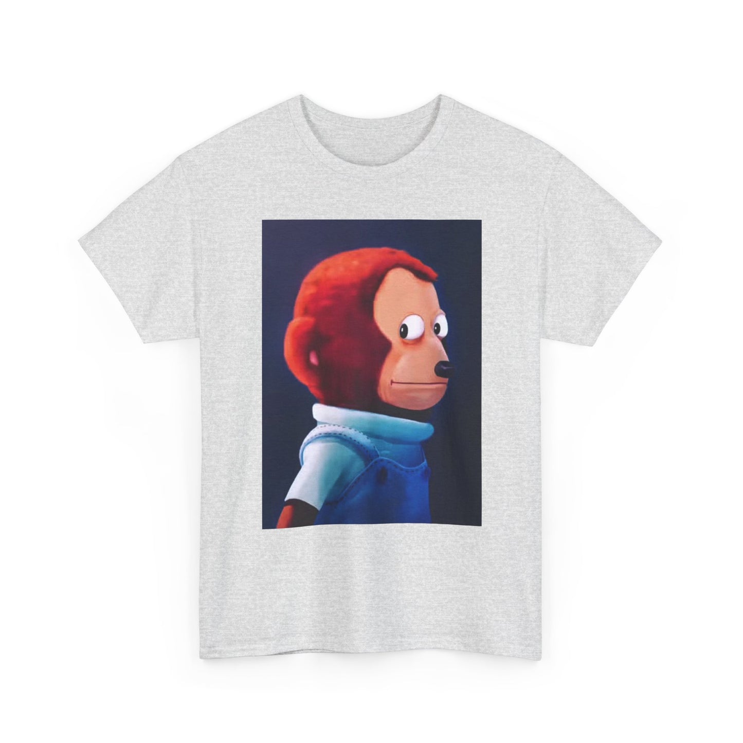 Funny Side Eye Jokes T Shirt MEME Comedy Cartoon Painting Unisex Heavy Cotton