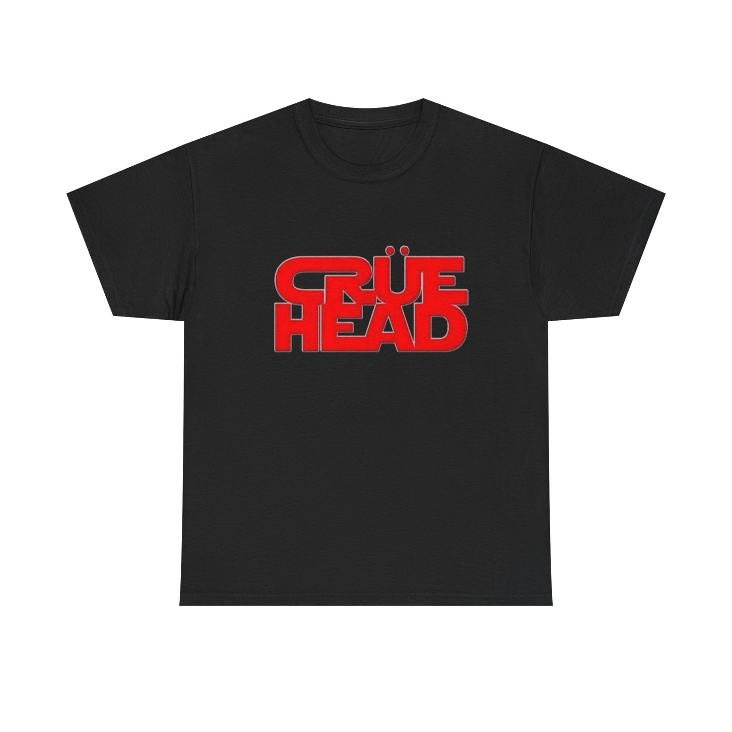 Crue Head Vintage Graphic T Shirt Unisex Heavy Cotton Tee
