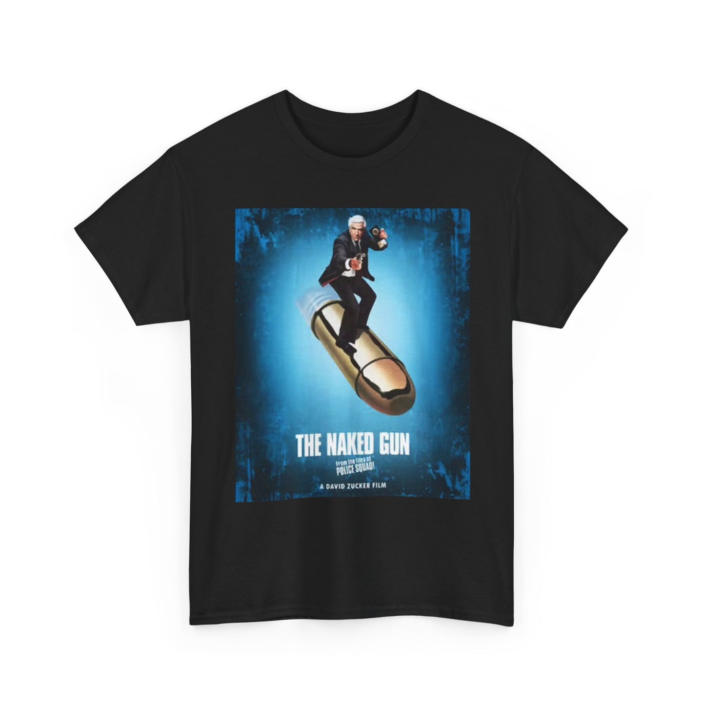 The Naked Gun T Shirt BRAND NEW Apparel Unisex Heavy Cotton Tee