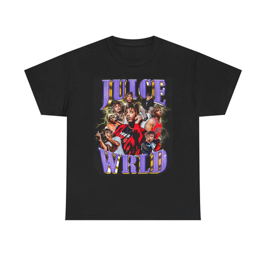 Juice World Graphic T Shirt Vintage Rap Hip Hop Bulls Unisex Heavy Cotton Tee