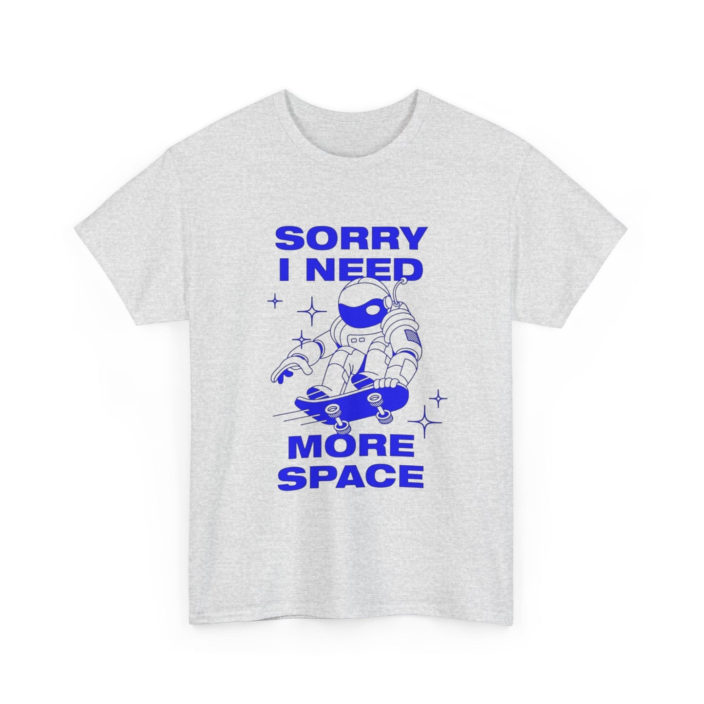 I Need More Space Funny Astronaut T-Shirt Men Women's Heavy Cotton Tee NEW GIFT