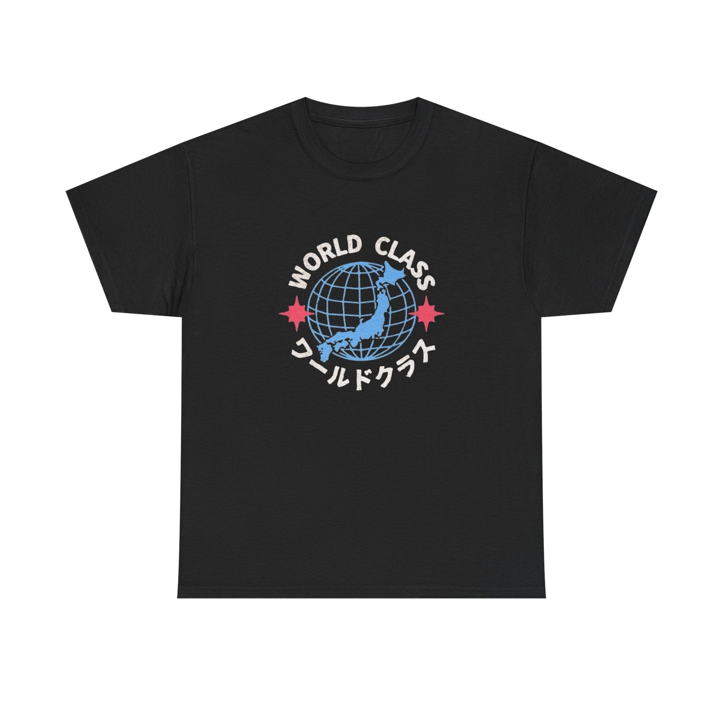 World Class Retro Graphic T Shirt Unisex Heavy Cotton Tee
