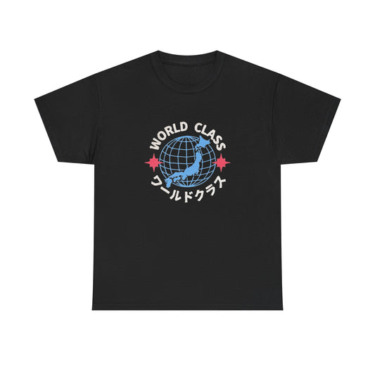 World Class Retro Graphic T Shirt Unisex Heavy Cotton Tee