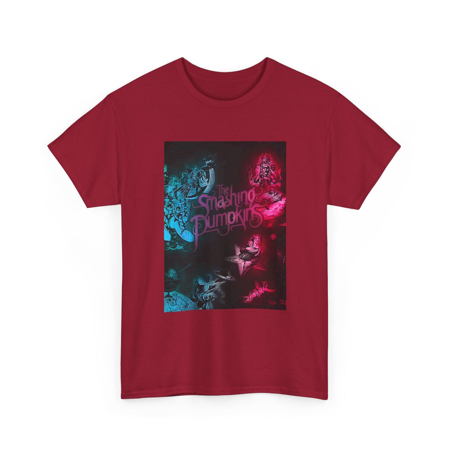 The Smashing Pumpkins Tshirt Vintage Merch Neon Unisex Heavy Cotton Tee