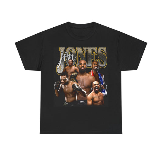 Jon Jones Graphic T Shirt Vintage UFC Retro Unisex Heavy Cotton Tee