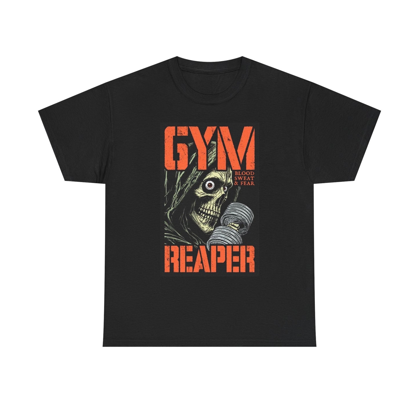 GYM Reaper Funny Graphic T Shirt Brand New Cotton Tee