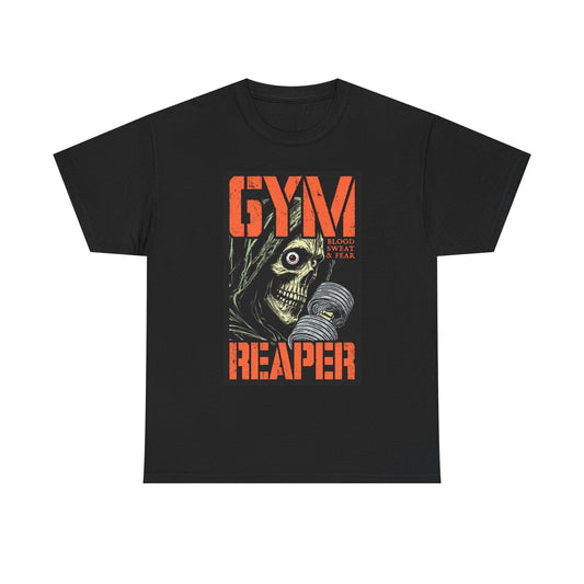 GYM Reaper Funny Graphic T Shirt Brand New Cotton Tee