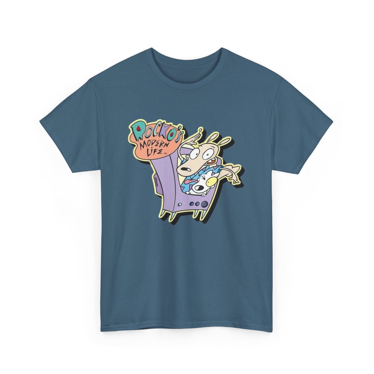 Rockos Modern Life Vintage 90's Graphic T Shirt NEW Vintage Unisex Heavy Cotton