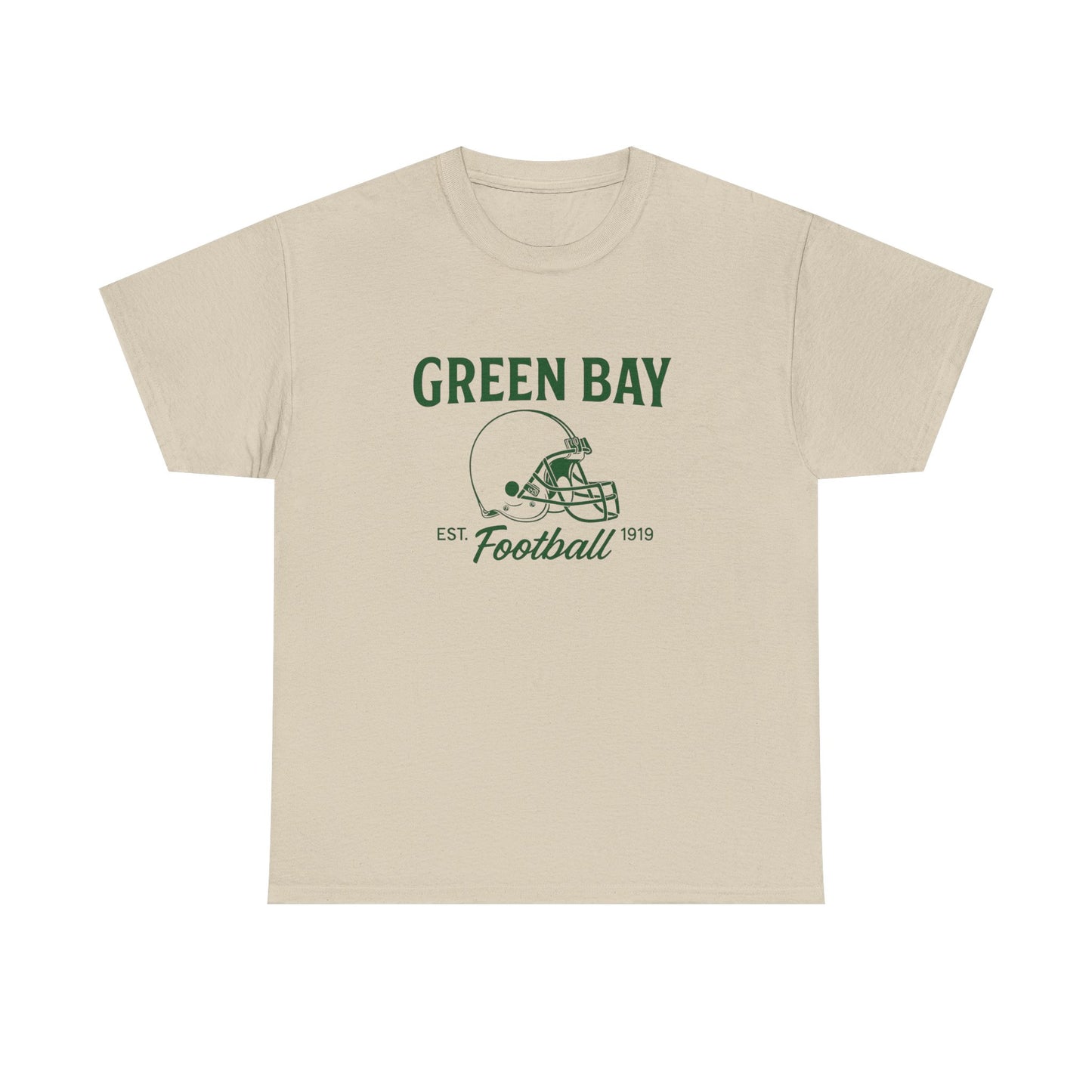 Green Bay Football Retro Graphic T Shirt ADULT NEW