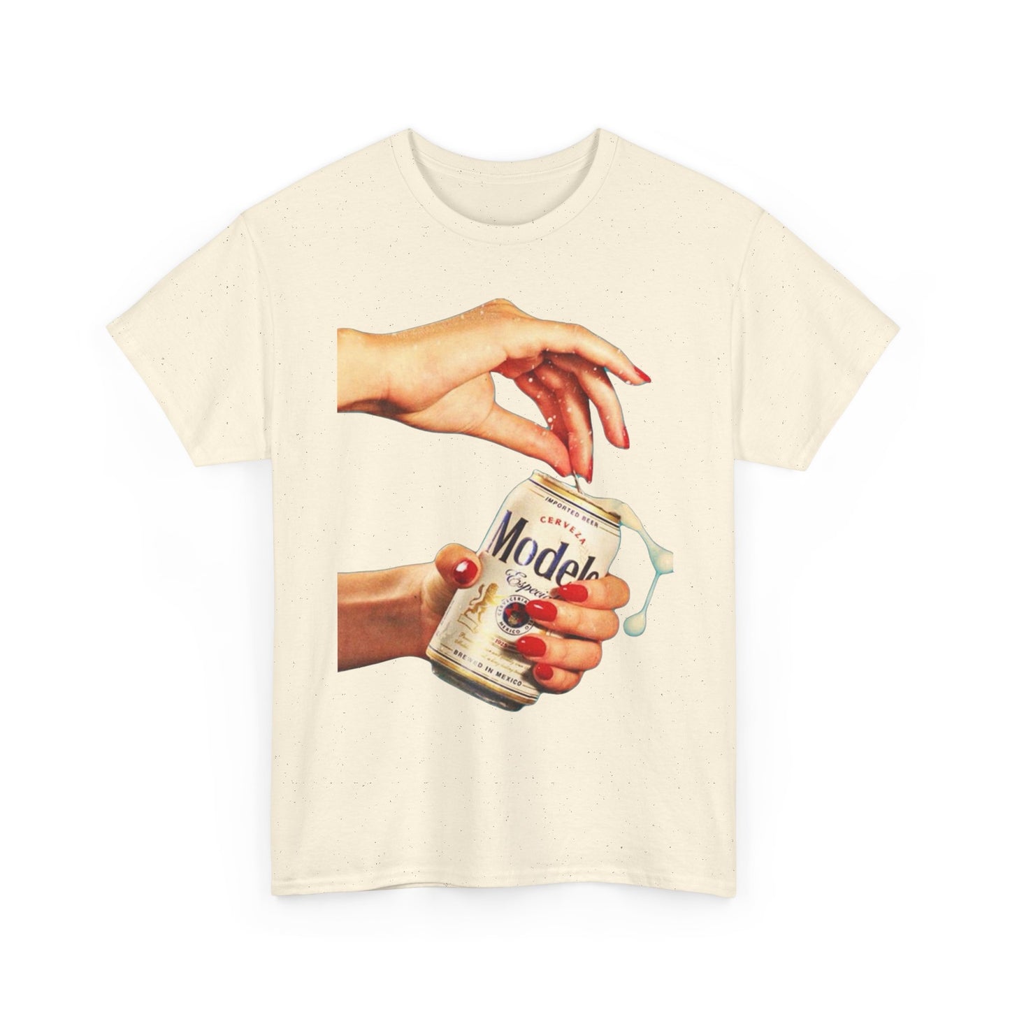 Modelo Beer Vintage Poster T Shirt Unisex Heavy Cotton Tee Gift