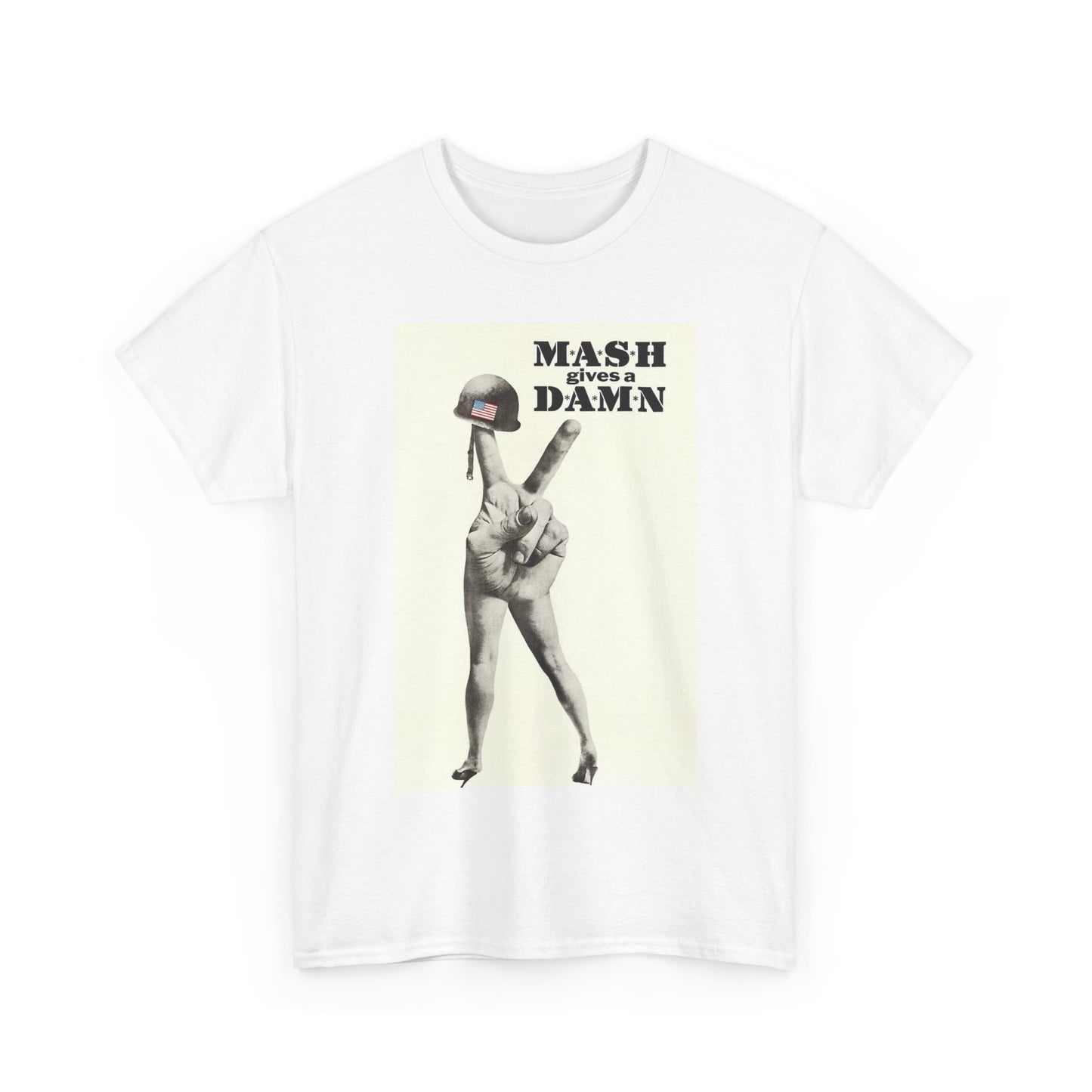 Mash Military Tshirt Vintage Tv Series Medical Retro Unisex Heavy Cotton Tee