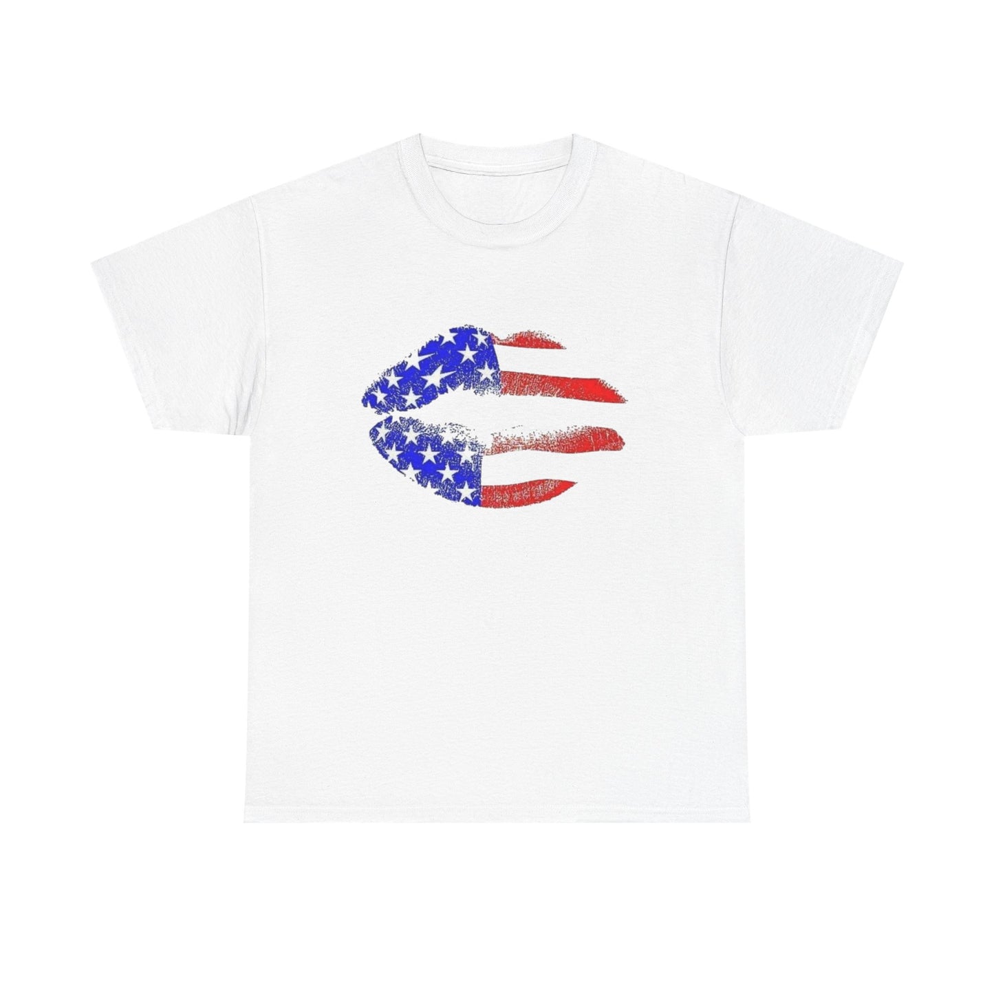 American Kiss Graphic T Shirt Heavy Cotton Tee NEW ADULT UNISEX
