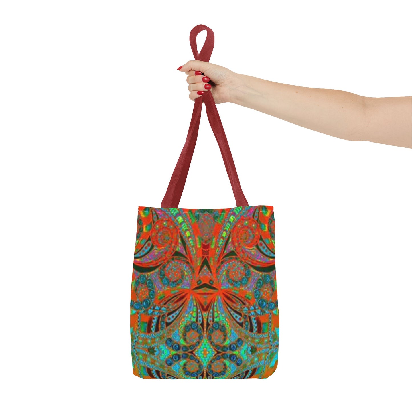 Orange And Green Multi Color BRAND NEW MODERN Tote Bag (AOP)