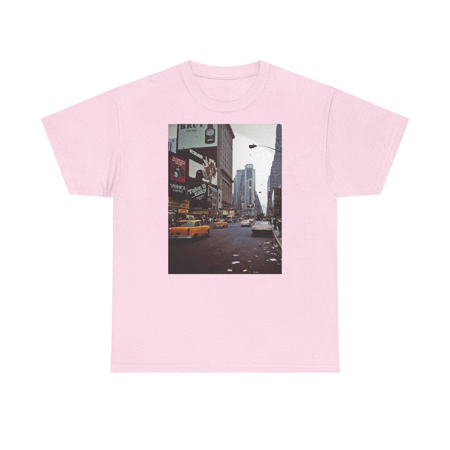 New York retro vintage supreme style Heavy Cotton Tee
