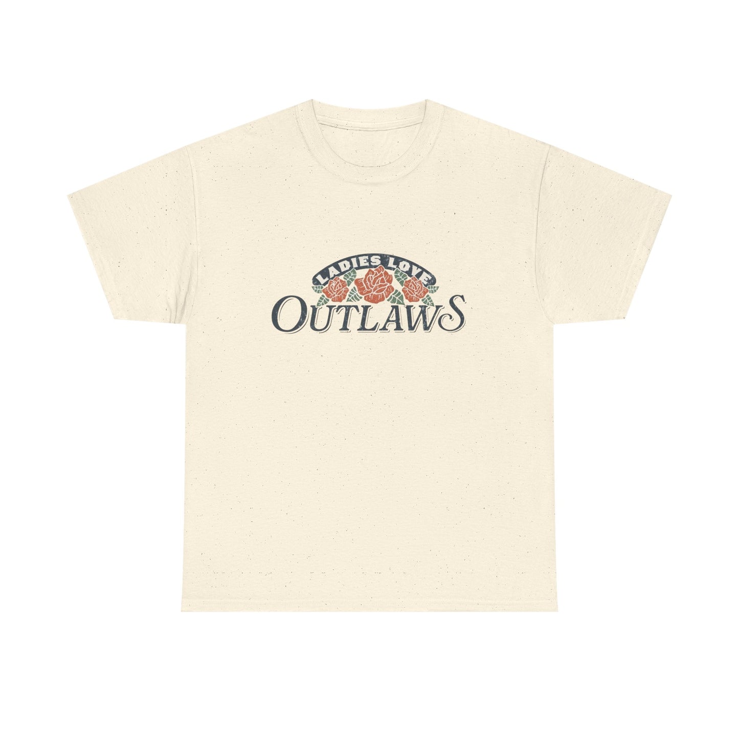Ladies Love Outlaws Graphic T Shirt NEW Unisex Heavy Cotton Tee